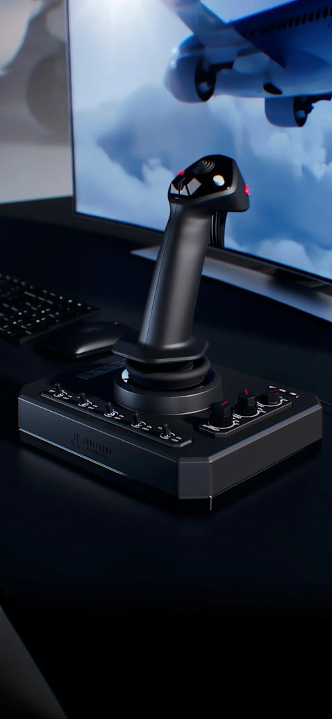 flight simulation/ simulator joystick