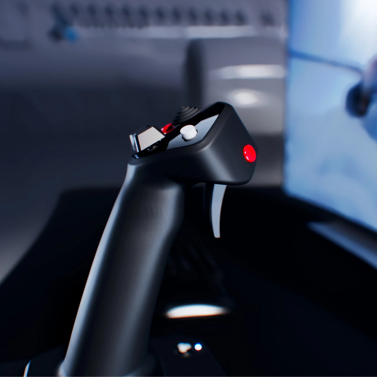 Fly Stick Button Foxtrot Aviation Stick – Premium Flight Stick Joystick for PC Sims ...